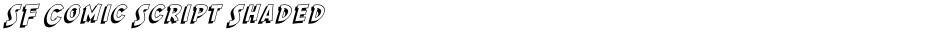 SF Comic Script ShadedDemo