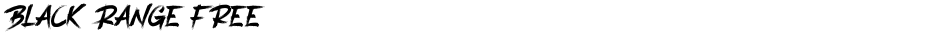 Black Range FreeDemo