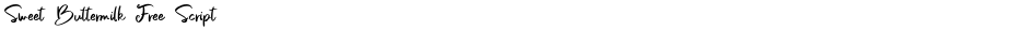 Sweet Buttermilk Free ScriptDemo