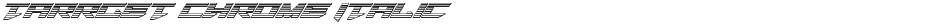 Tarrget Chrome ItalicDemo
