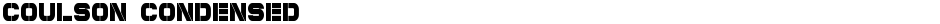 Coulson CondensedDemo