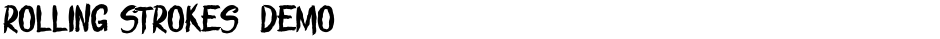 ROLLING STROKES  DEMODemo