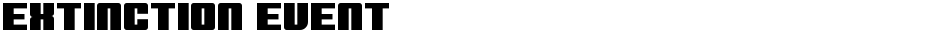 Extinction EventDemo