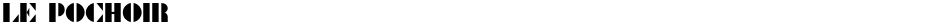Le PochoirDemo