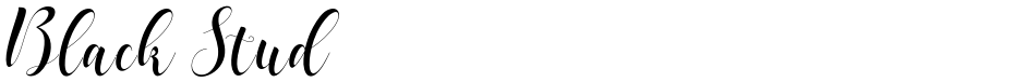 Black StudDemo