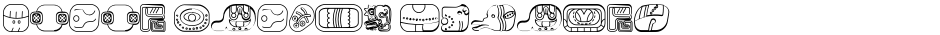 mayan glyphs outlineDemo