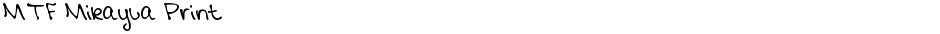 MTF Mikayla PrintDemo