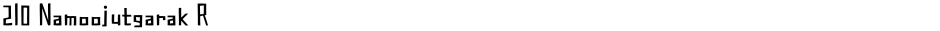 210 Namoojutgarak RDemo