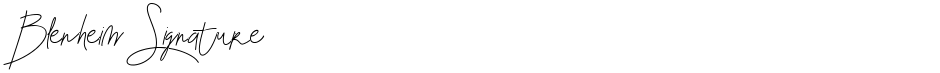 Blenheim SignatureDemo