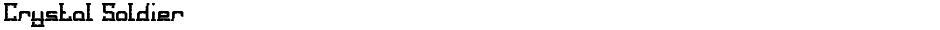 Crystal SoldierDemo