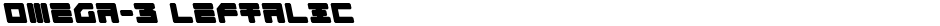 Omega-3 LeftalicDemo
