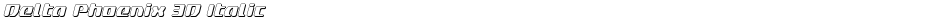 Delta Phoenix 3D ItalicDemo