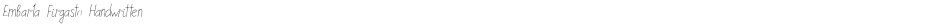 Embarla Firgasto HandwrittenDemo