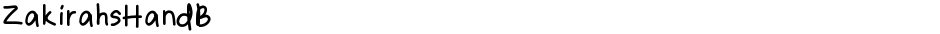 ZakirahsHandBDemo
