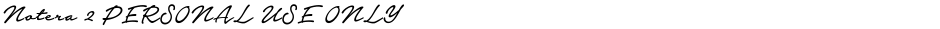 Notera 2 PERSONAL USE ONLYDemo