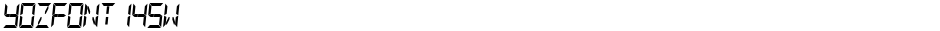 YOzFont14sWDemo