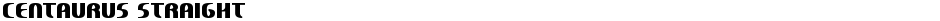 Centaurus StraightDemo