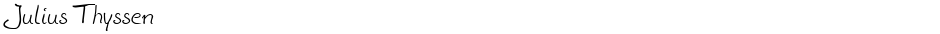 Julius ThyssenDemo