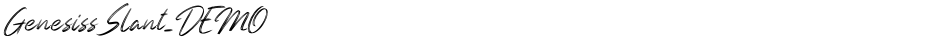 Genesiss Slant_DEMODemo