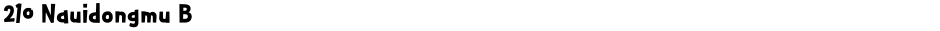 210 Nauidongmu BDemo