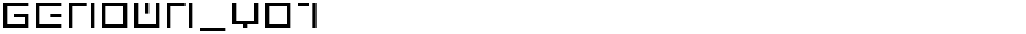 genown_v01Demo