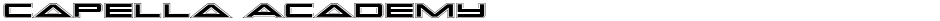 Capella AcademyDemo