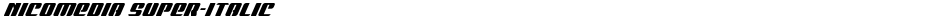 Nicomedia Super-ItalicDemo