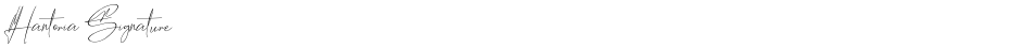 Hantoria SignatureDemo