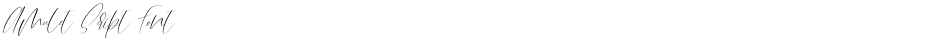 Amulet Script FontDemo