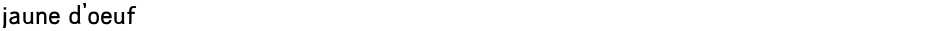jaune d'oeufDemo