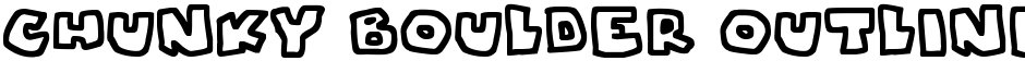 Chunky Boulder OutlinesDemo