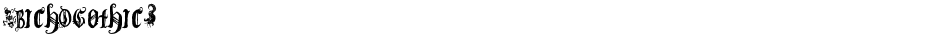 (BichOGothic)Demo