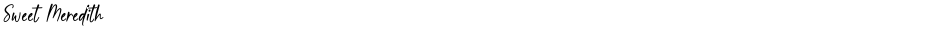 Sweet MeredithDemo