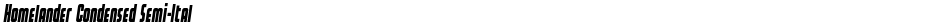 Homelander Condensed Semi-ItalDemo