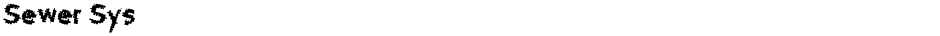 Sewer SysDemo
