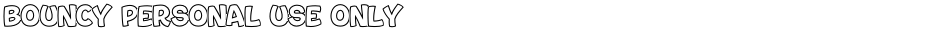 Bouncy PERSONAL USE ONLYDemo