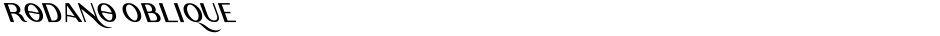 Rodano ObliqueDemo