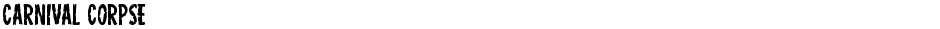 Carnival CorpseDemo