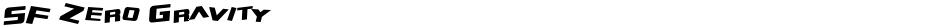 SF Zero GravityDemo