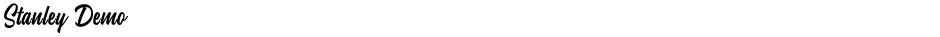 Stanley DemoDemo