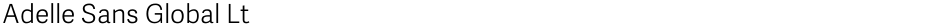 Adelle Sans Global LtDemo