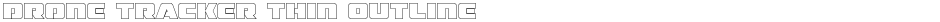 Drone Tracker Thin OutlineDemo
