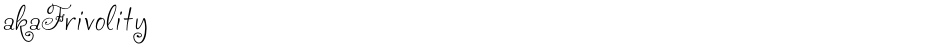akaFrivolityDemo
