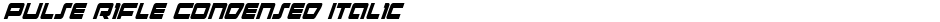 Pulse Rifle Condensed ItalicDemo