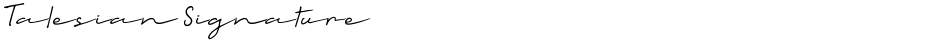 Talesian SignatureDemo