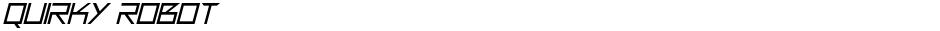 Quirky RobotDemo