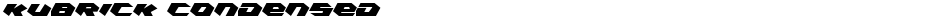 Kubrick CondensedDemo