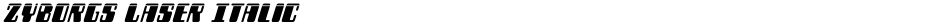 Zyborgs Laser ItalicDemo