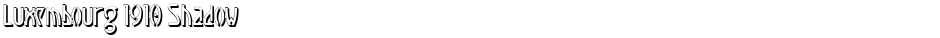 Luxembourg 1910 ShadowDemo