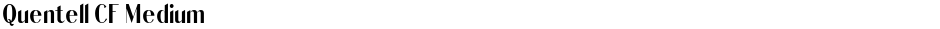 Quentell CF MediumDemo